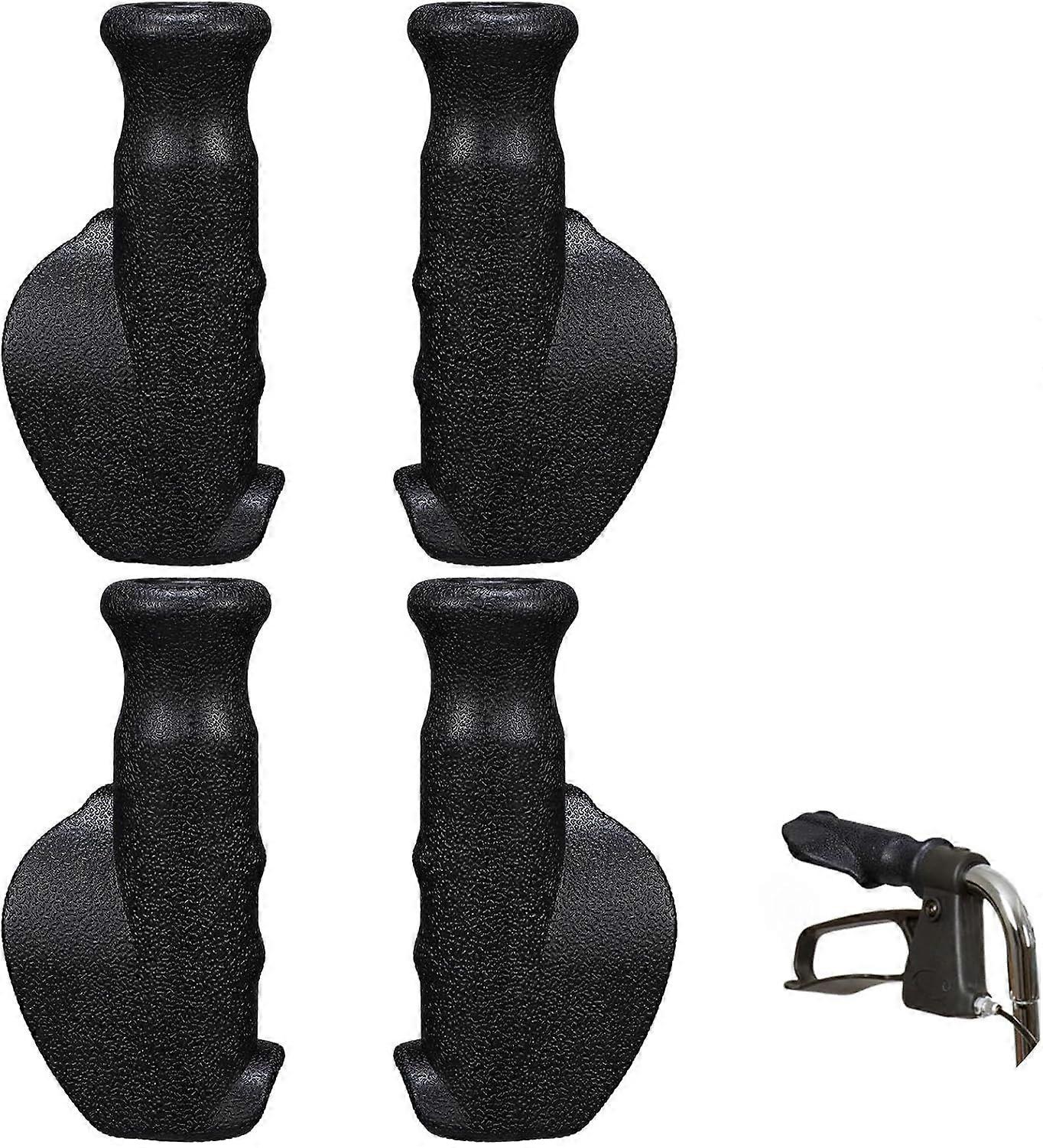 2025 Latest Model 2 Pair Universal Rollator Hand Grip Replacement Parts for Rollator and Wheelchair Left and