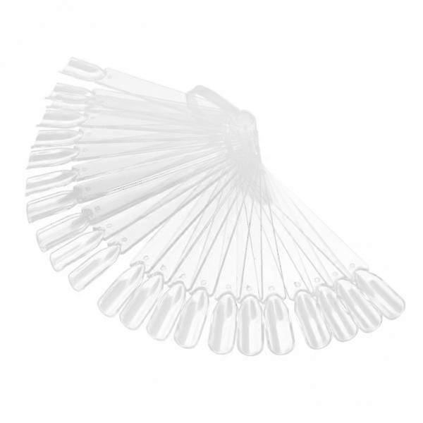 Premium Nail Art Kit with False Nails Display Stand