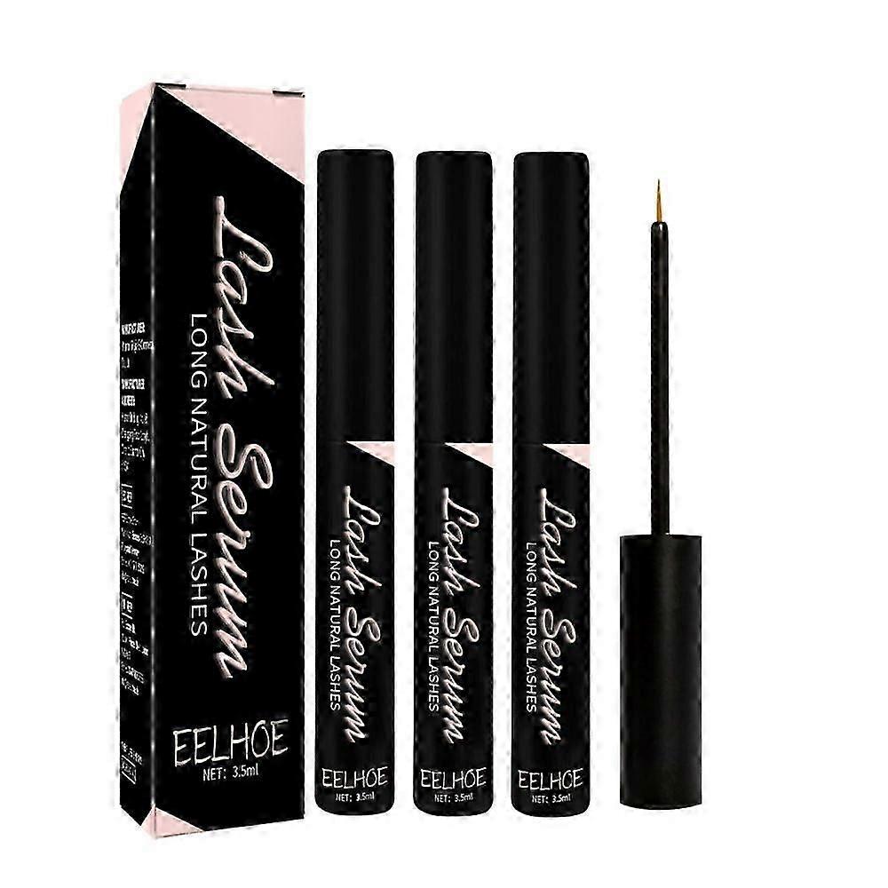 3pcs Lash Growth Serum 3.5ml EyeLash Enhancer Brush Liquid EyeLash Oil