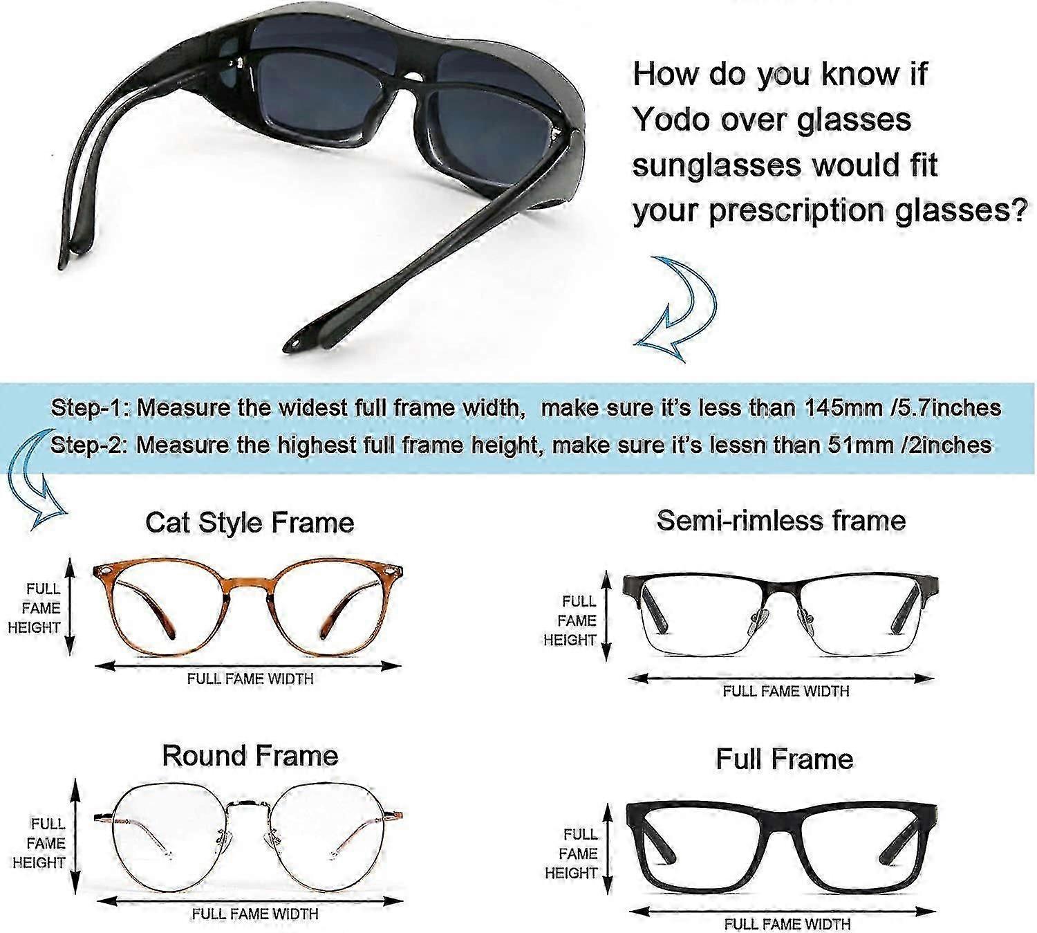 thumbnail image 2 of JuicyOrange Polarized Fit-Over Sunglasses For Women - Oval Rhinestone Frame 2 of 5