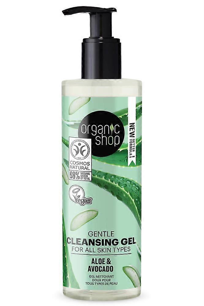 Organic Shop OS Gentle Cleansing Gel for all skin types Aloe&Avocado 200ml