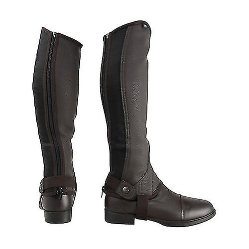 HyLAND Childrens/Kids Synthetic Combi Leather Half Chaps