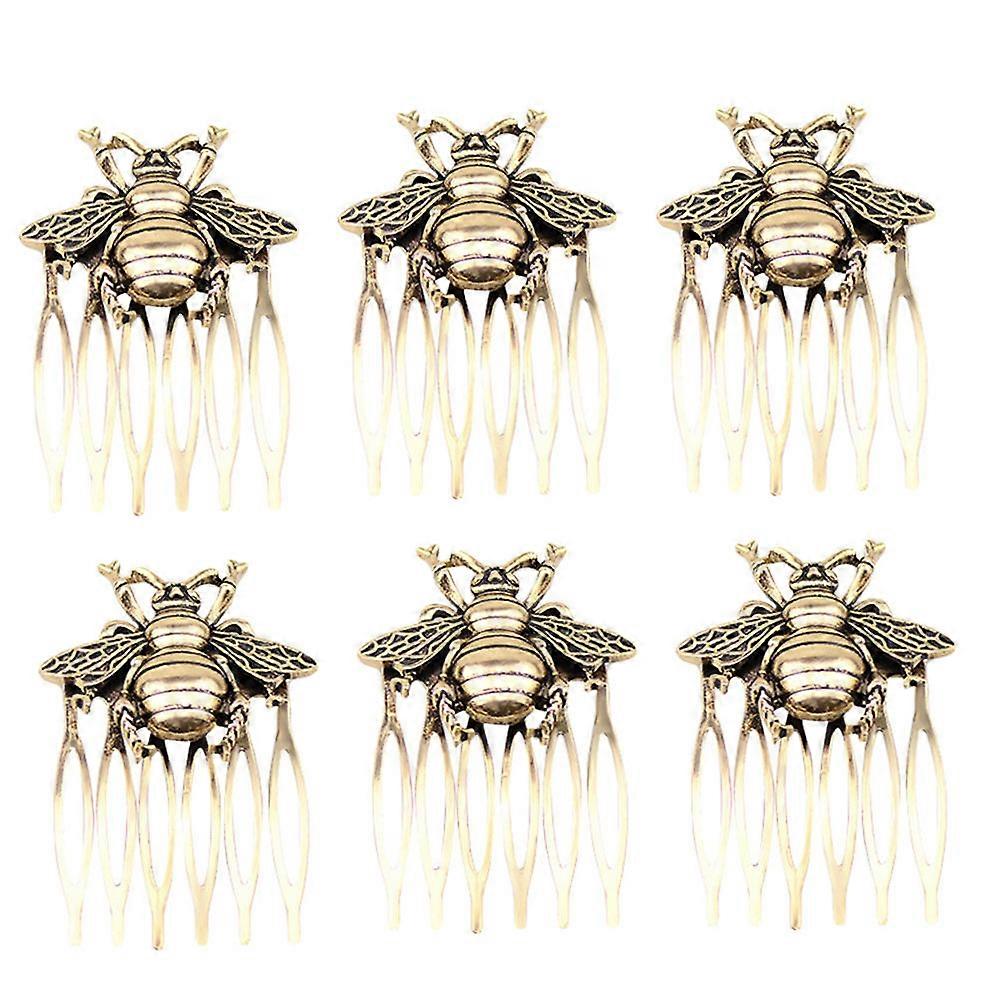 Women's Retro Hair Combs, Durable Alloy for Stylish Appearance