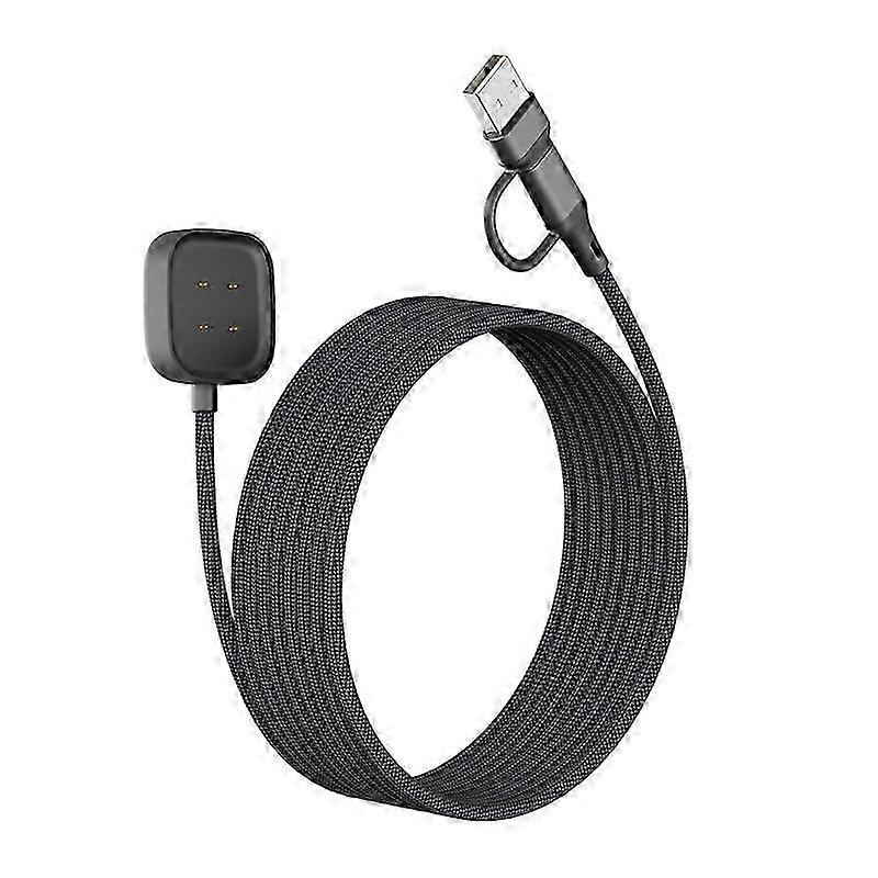 Magnetic Charging Cable for Fitbit Versa 3/4 and Sense Smartwatch