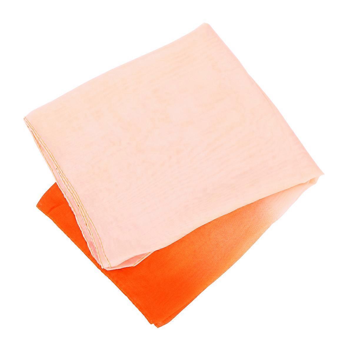 美しいスカーフ女性ファッションスカーフシフォングラデーションカラースカーフ多目的ウェア1パック