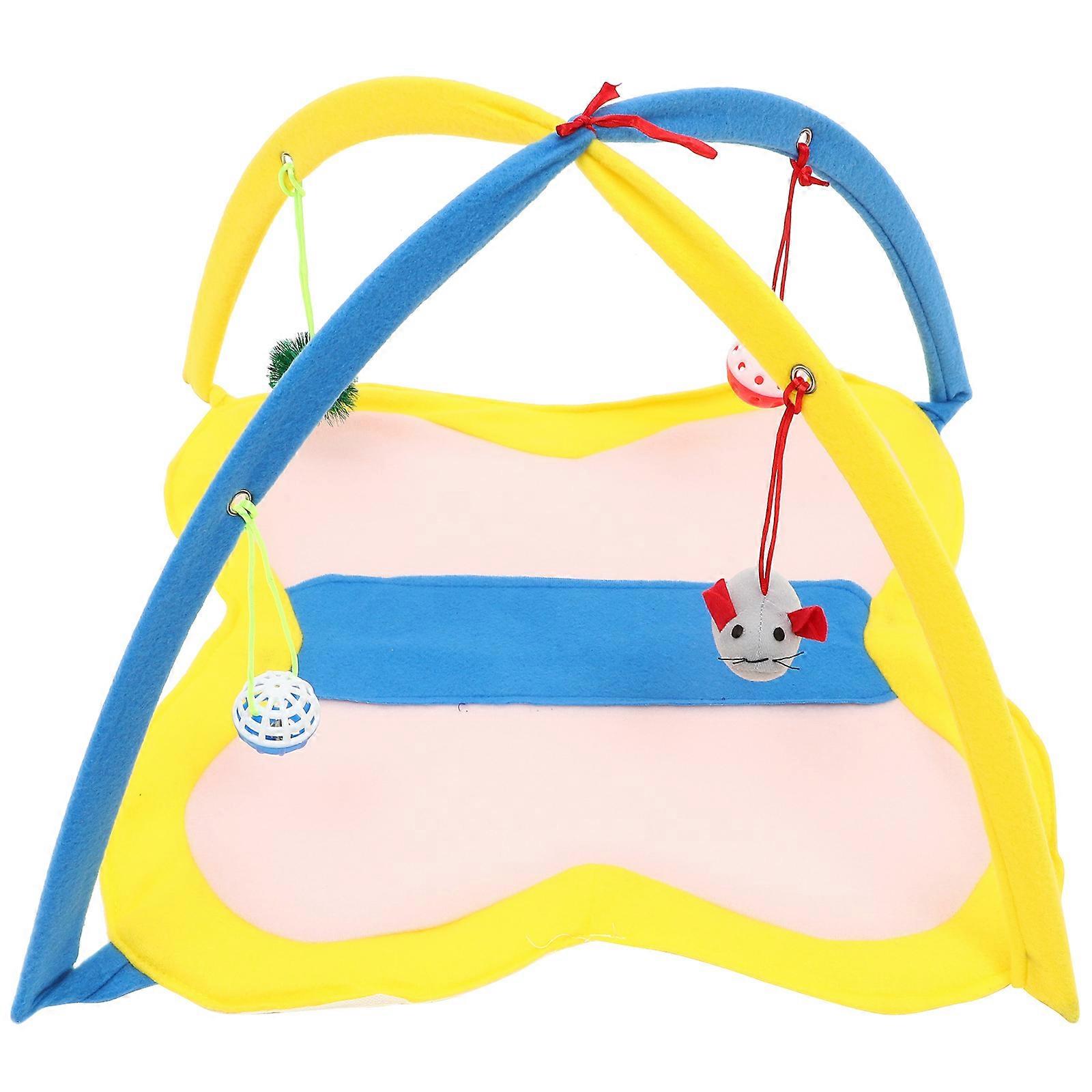 ペット洞窟ベッドテント形状猫休息テントエンターテイメント屋内使用46.00X45.00X35.00Cm 1セット