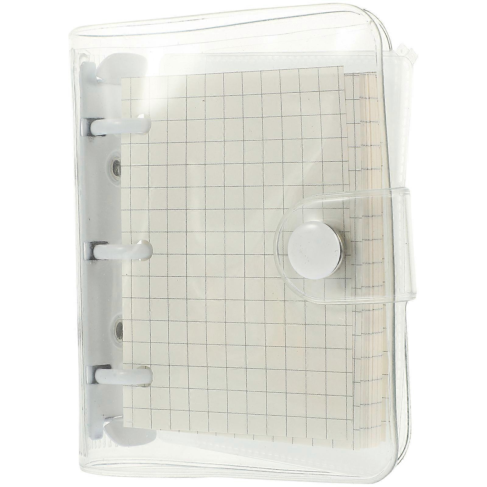 Small Notepad Portable Writing Notepad White 10x9cm Compact Household 1Pcs