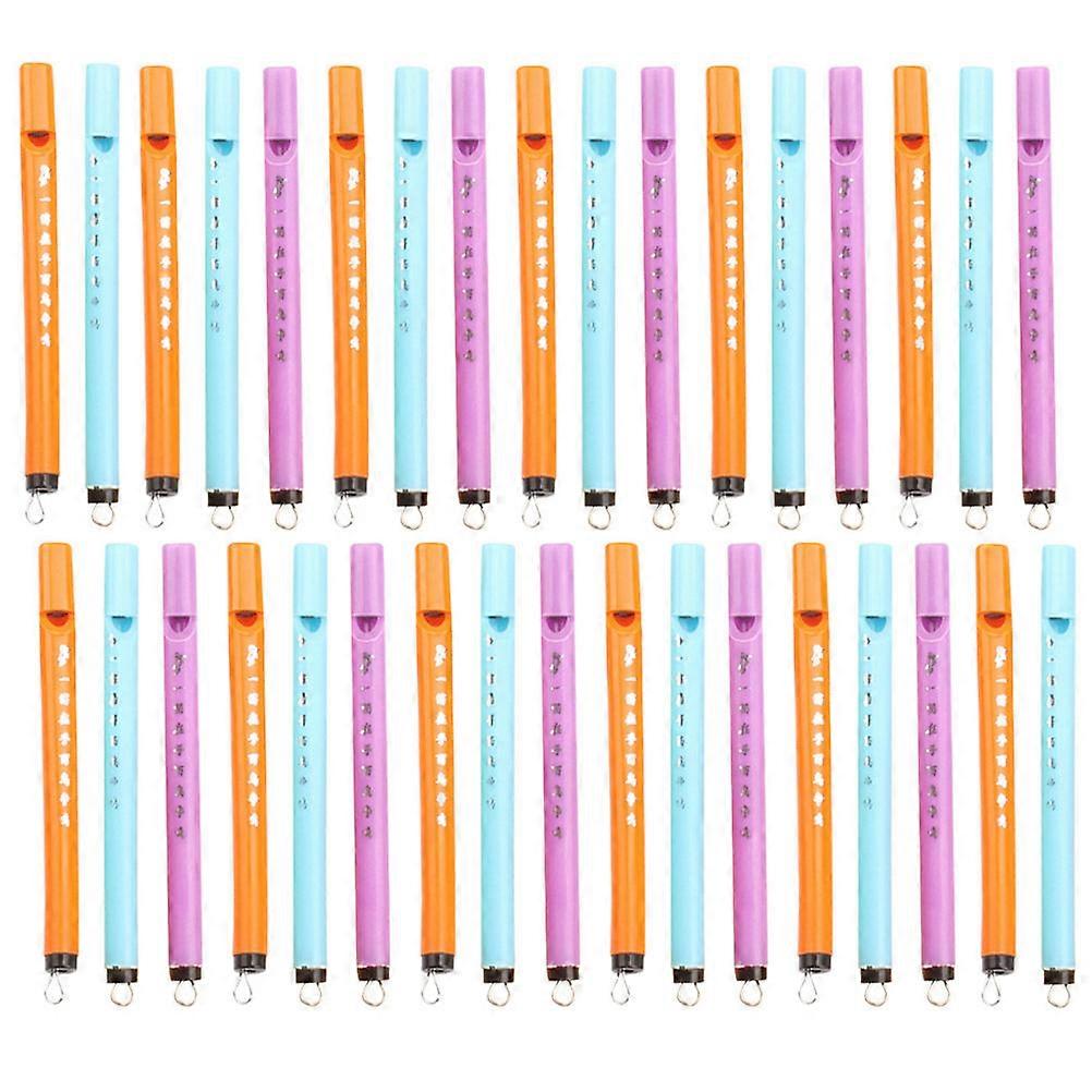 Bird Noise Maker Mini Bird Whistle Birthday Party Cheer Hand Whistle Toy 12.5X0.9CM 50Pcs