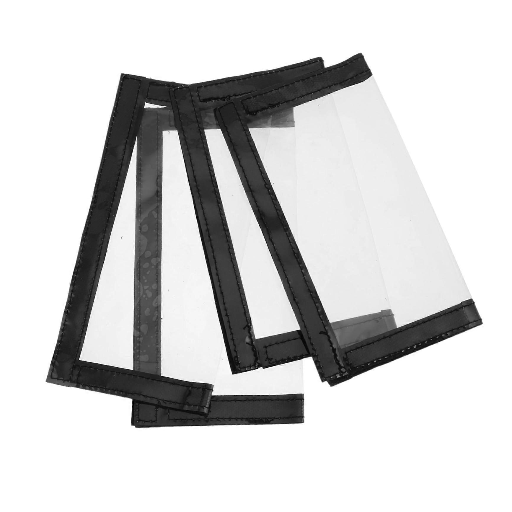 Angelköder Schutzabdeckung Set 4 Stück PVC Taschen für Köder Aufbewahrung, Organisieren und Schützen von Angelködern