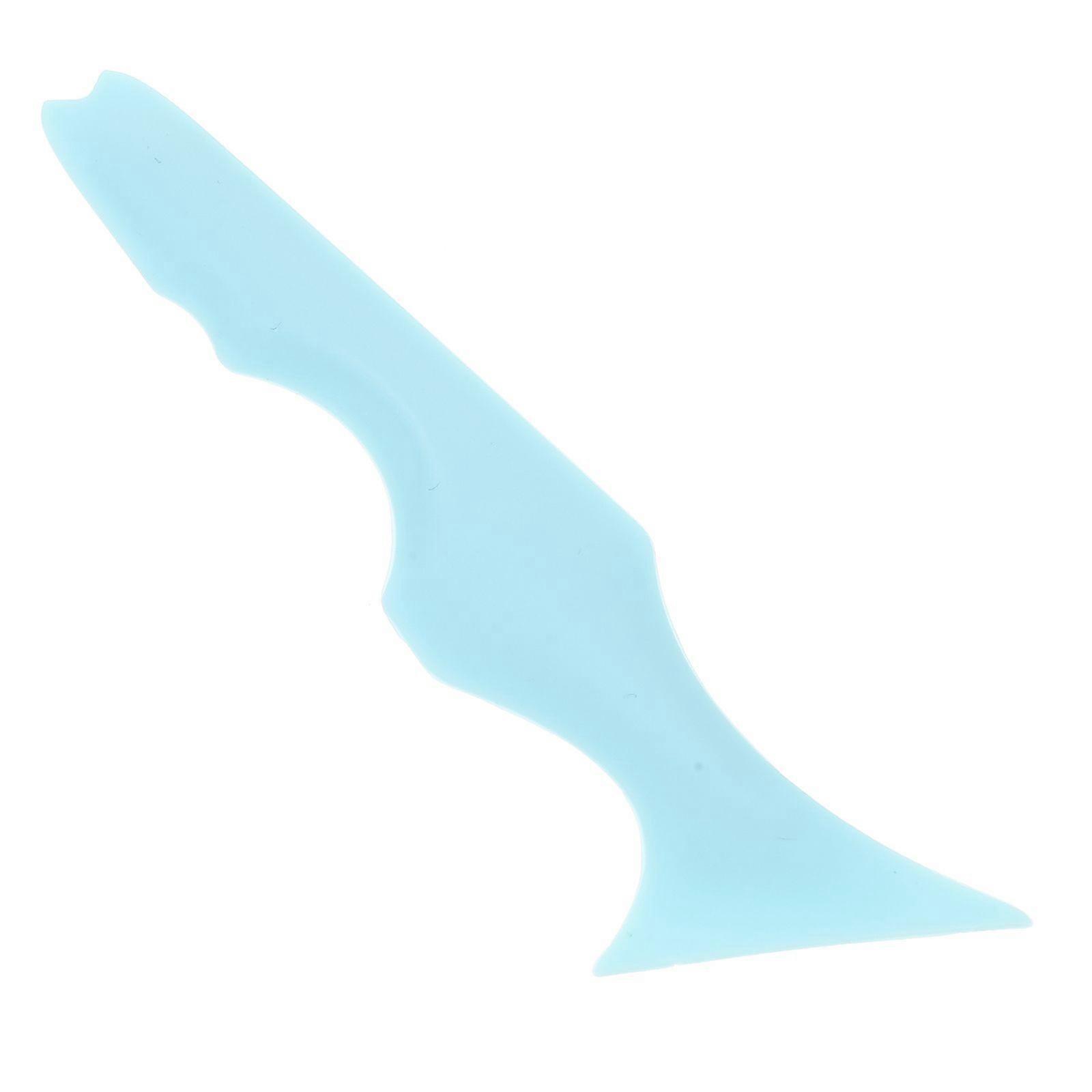 Multi-function Eyeliner Stencil Lipstick Makeup Tool Silicone Mascara Applicator Silicone Eyeliner Aid