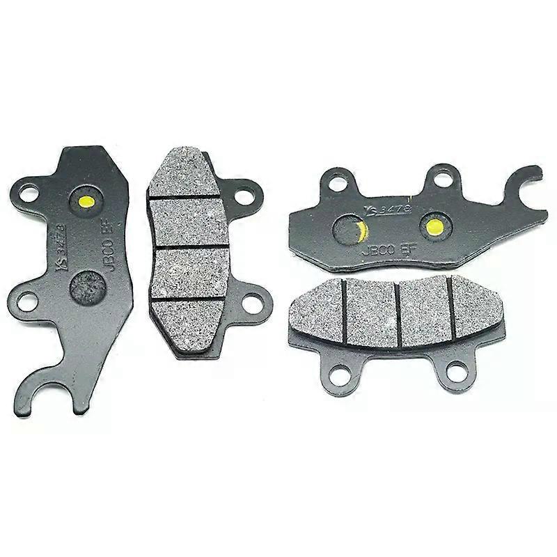 con For SUZUKI AN400 AN400A AN400S AN400SA AN400Z AN400ZA 2007-2018 Burgman Skywave AN 400 A S Z SA ZA Front & Rear Brake Pads Kit