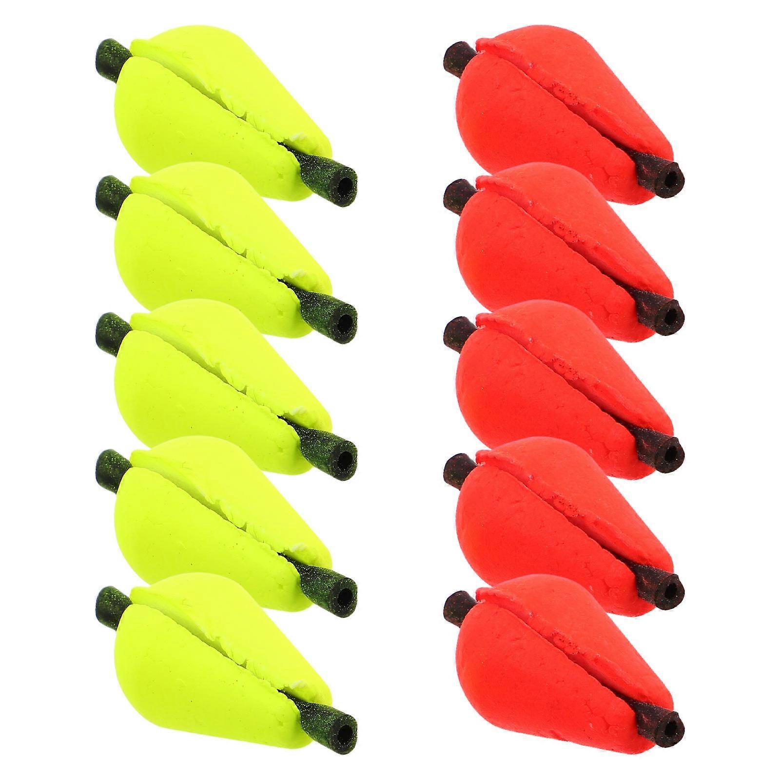 Fishing Float Indicator 20Pcs Teardrop Shape Foam For Stability In Fast Professionals Equipment
