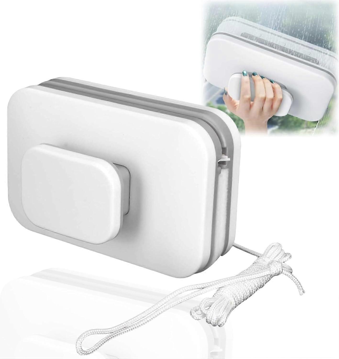 Double-Sided Magnetic Window Cleaner, Adjustable Magnetic Wiper Glider for High-Rise and Car Windows