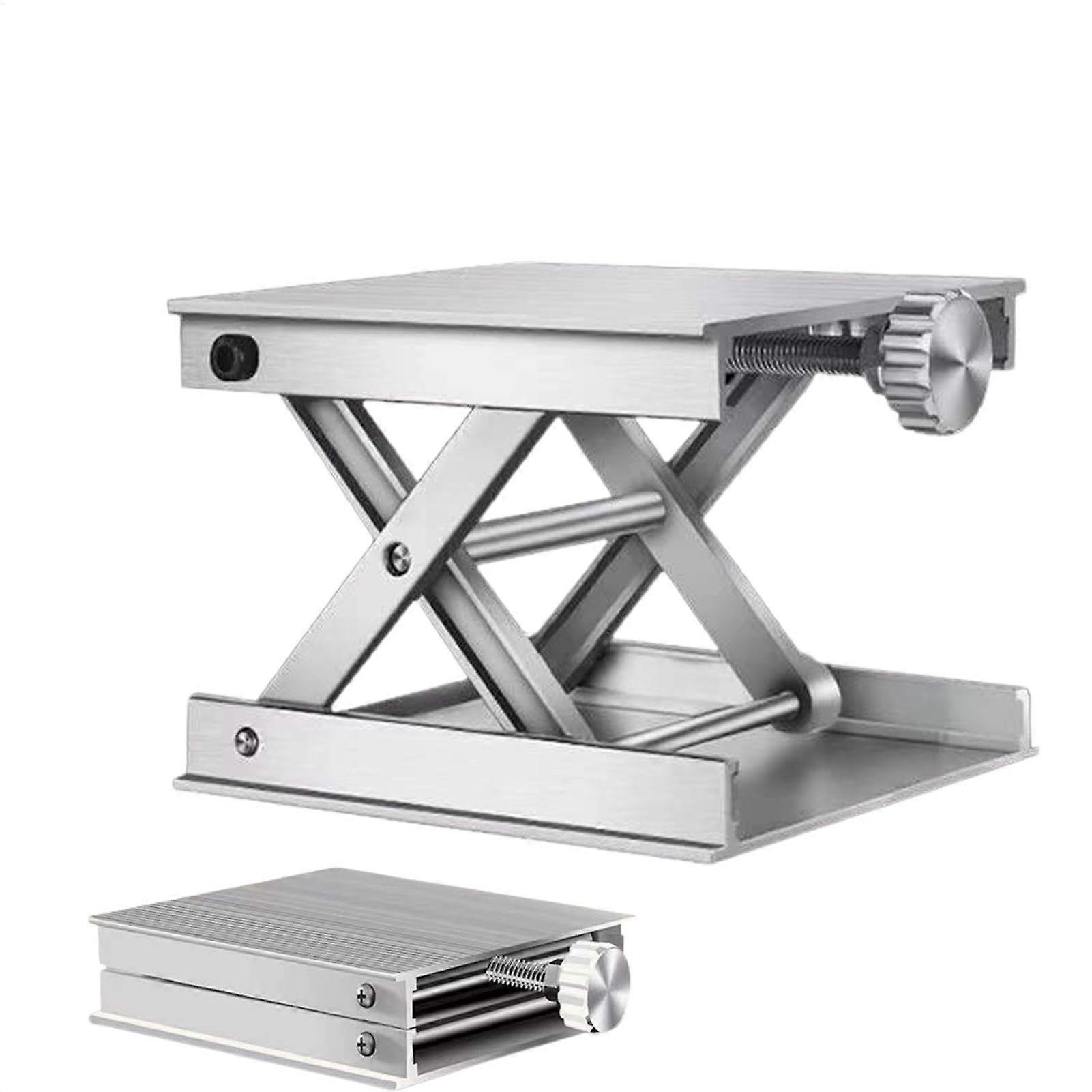 Laboratory Lifting Rack Support, Lab Lifting Rack Support  Lifting Support  Adjustable Aluminum Alloy Lifting Base, Leveling Limiter