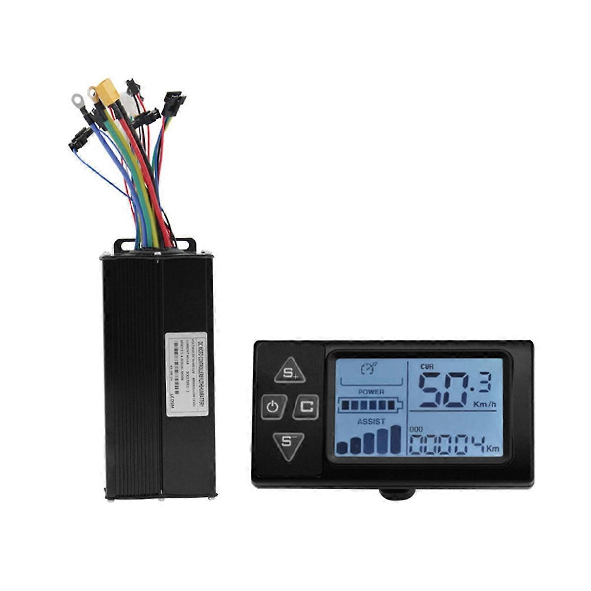 36V 48V 52V 40A 1500W 2000W Brushless Motor Drive Controller S861 Color LCD Kit for Mountain EBike S