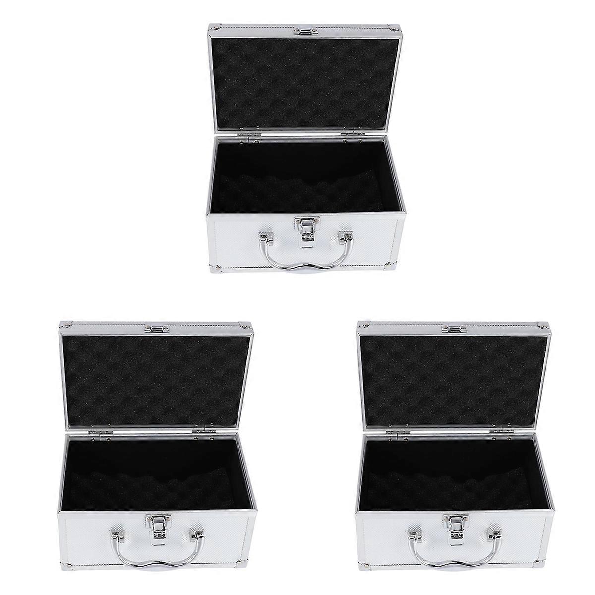 Aluminum Alloy Portable Safety Hardware Tool Case 230X150X125mm