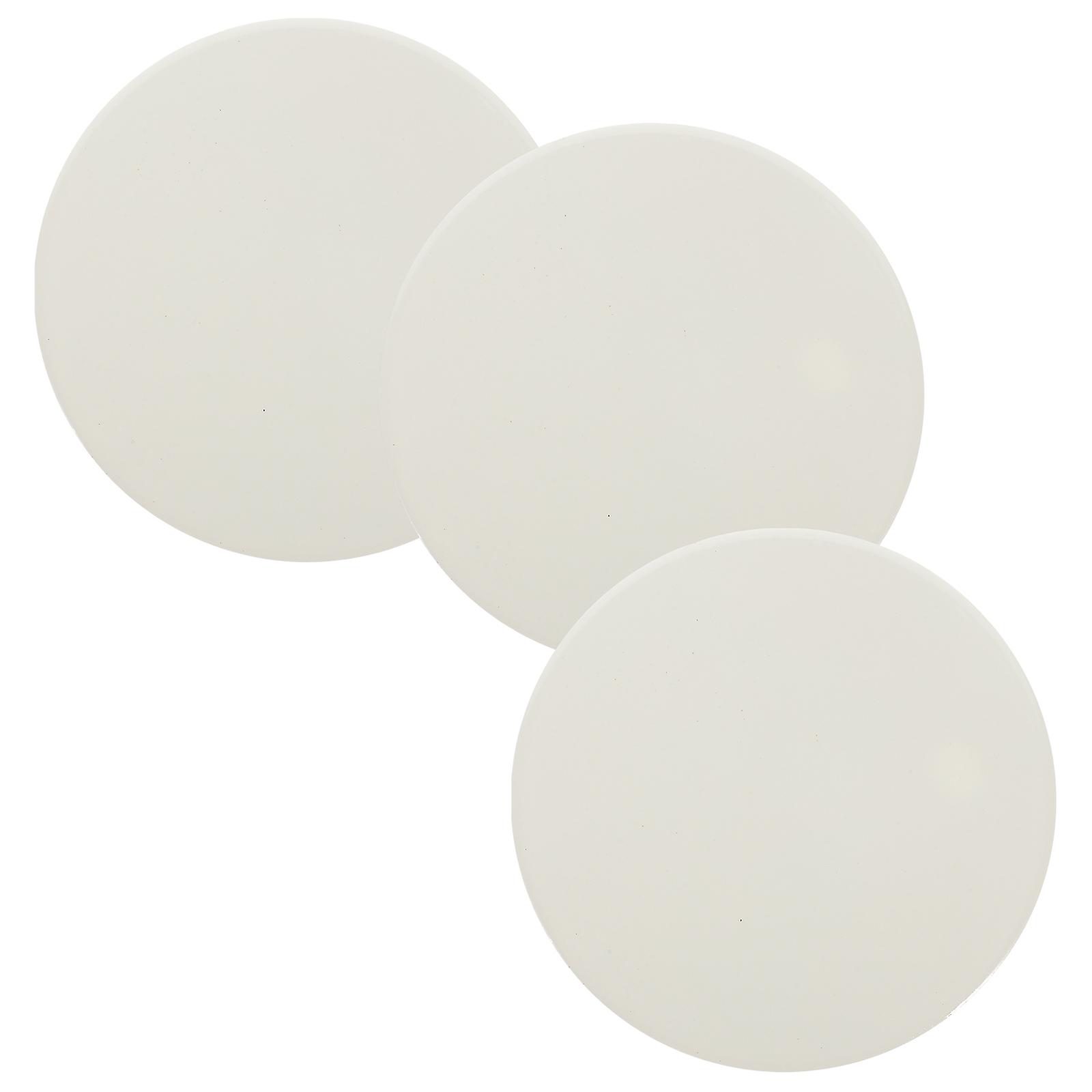 Cup Mat Sublimation Coasters Diy Blank Cup Mats Heat Transfer Scald Proof For Home Hotel 3Pcs