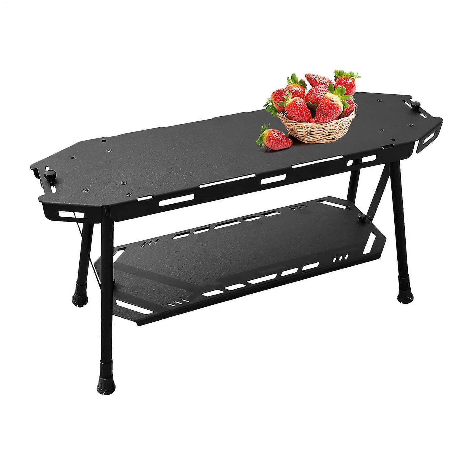Folding Camping Table, Aluminium Alloy, Easy Assembly, Outdoor Use Ref: 2603