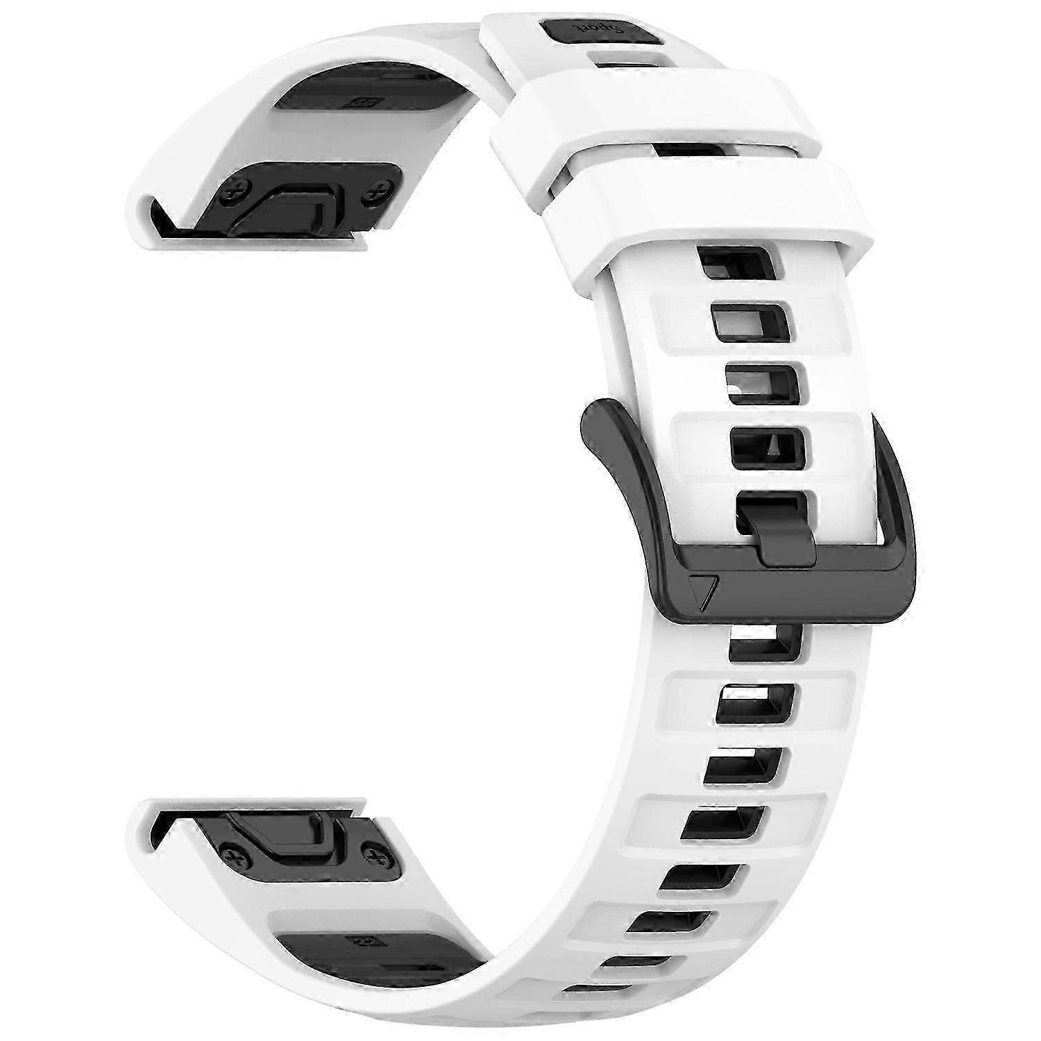22mm Strap for Suitable Brand Fenix 8 47mm / Fenix E 47mm / Quatix 7 Pro Universal Silicone Watch Band - Spa