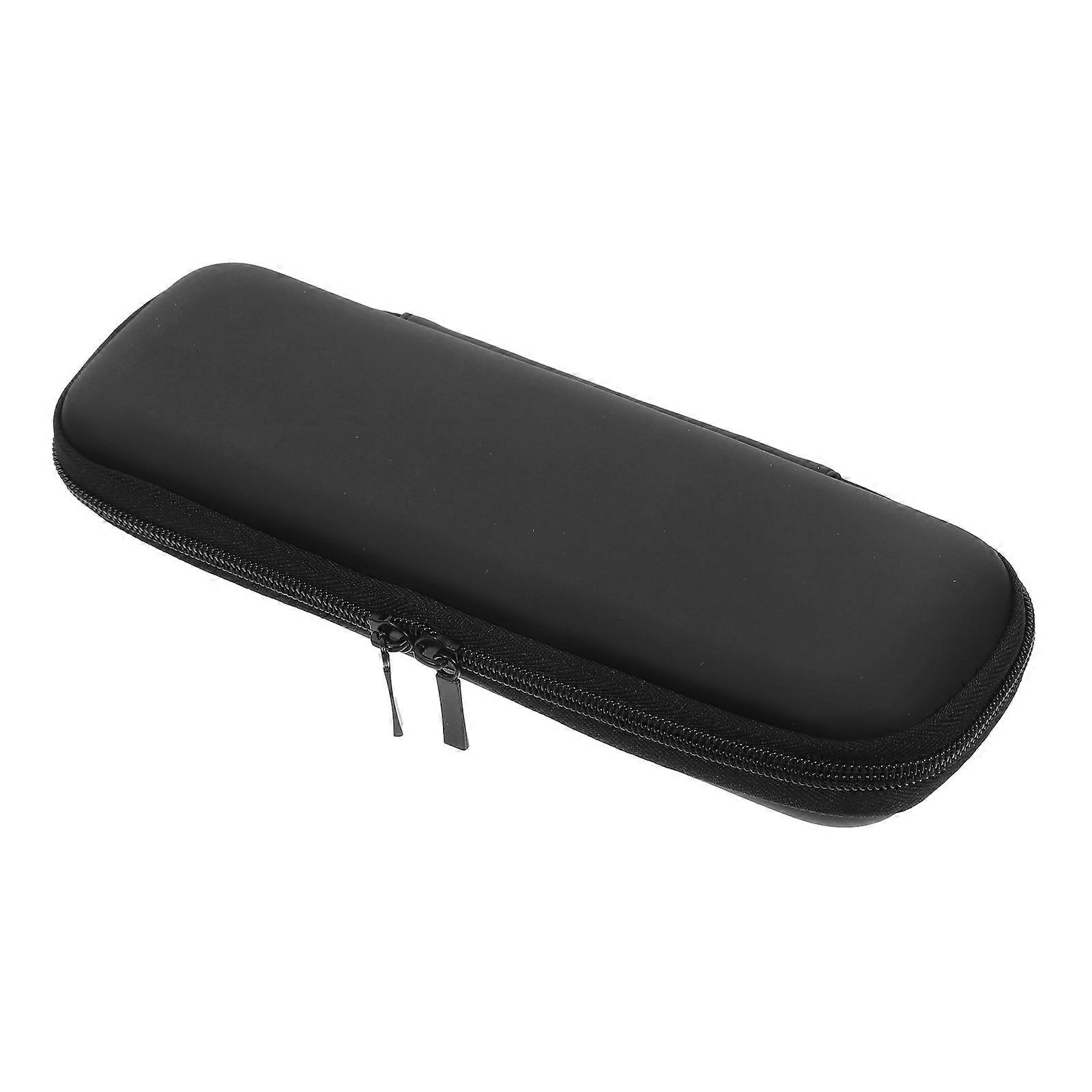 صندوق منظم قلم قلم للفنانين أسود 20.5 سم × 6 سم × 4 سم حماية من الخدوش 1 عبوة