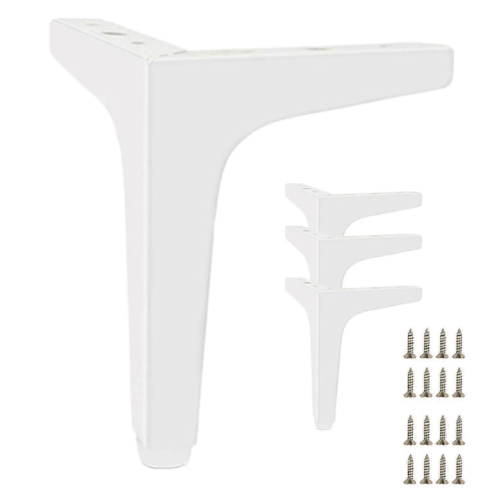 4Pcs 8/10/13/15/17CM Metal Sofa Feet Heavy Duty Couch Dresser Chair Cabinet Bed Riser Furniture Leg Support Feet Replacement