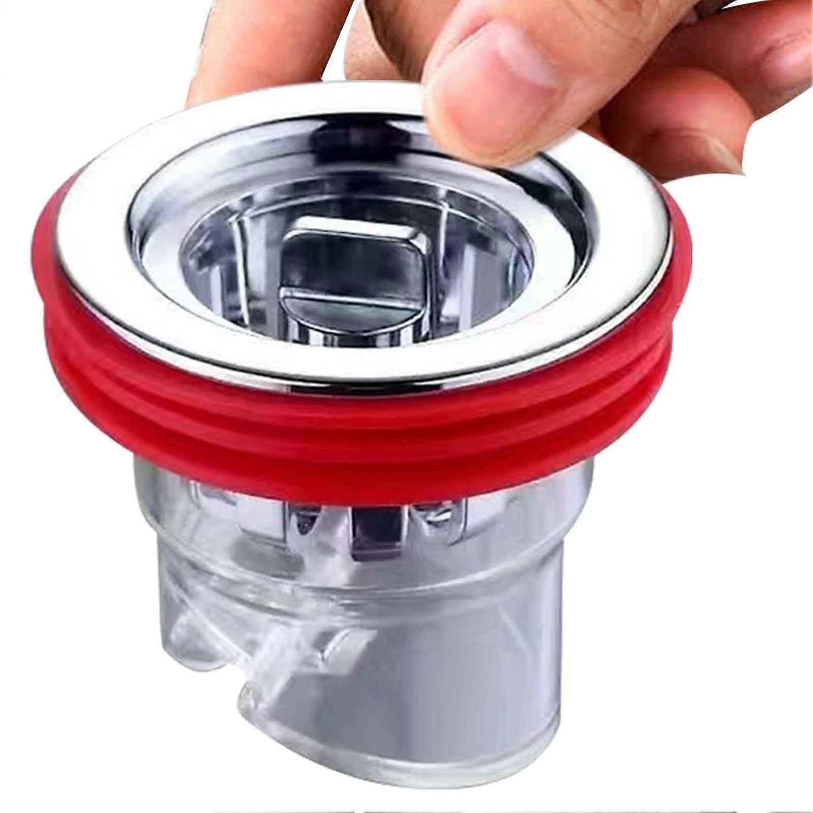 Deodorant Floor Drain Core OdourProof Shower Drain Plug Silverplating