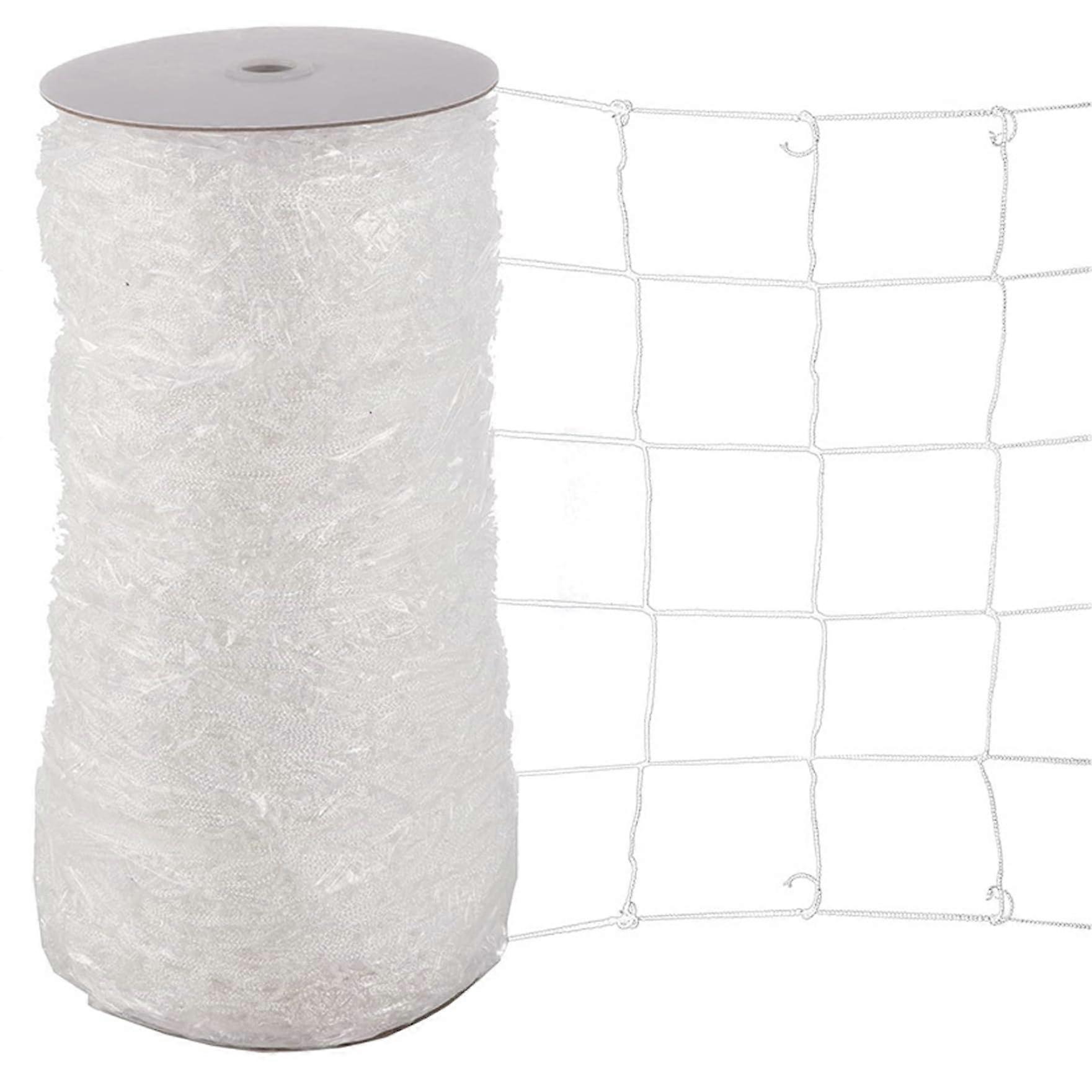 Trellis Netting, 5 x 60 Foot Soft Mesh Garden Net, Performance Polyester Plant Net, Garden Support for Flowers, Fruits, Vegetables, Garden Nets