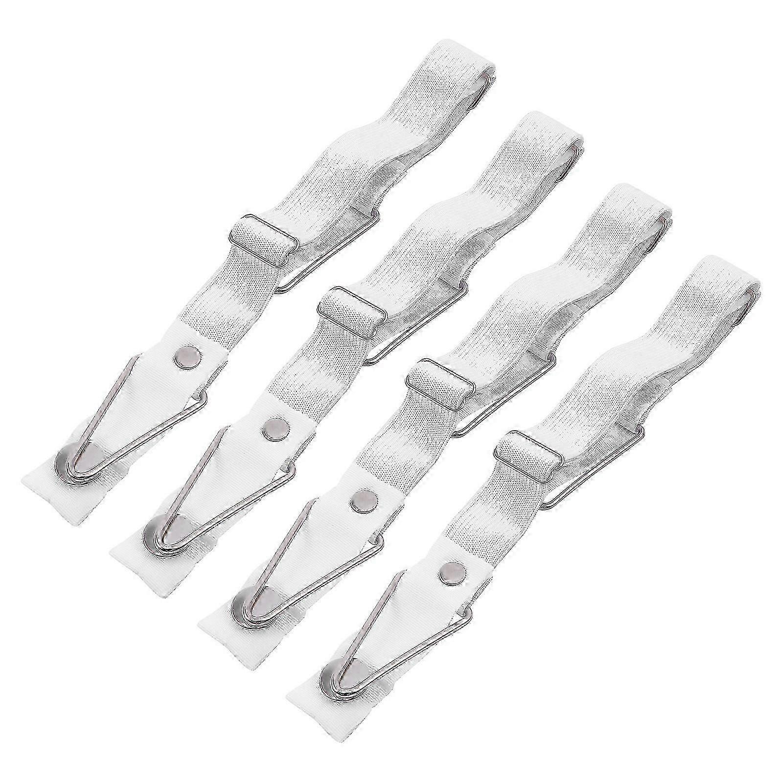 4Pcs Adjustable Fitted Sheet Clips Quilt Fastener Holders