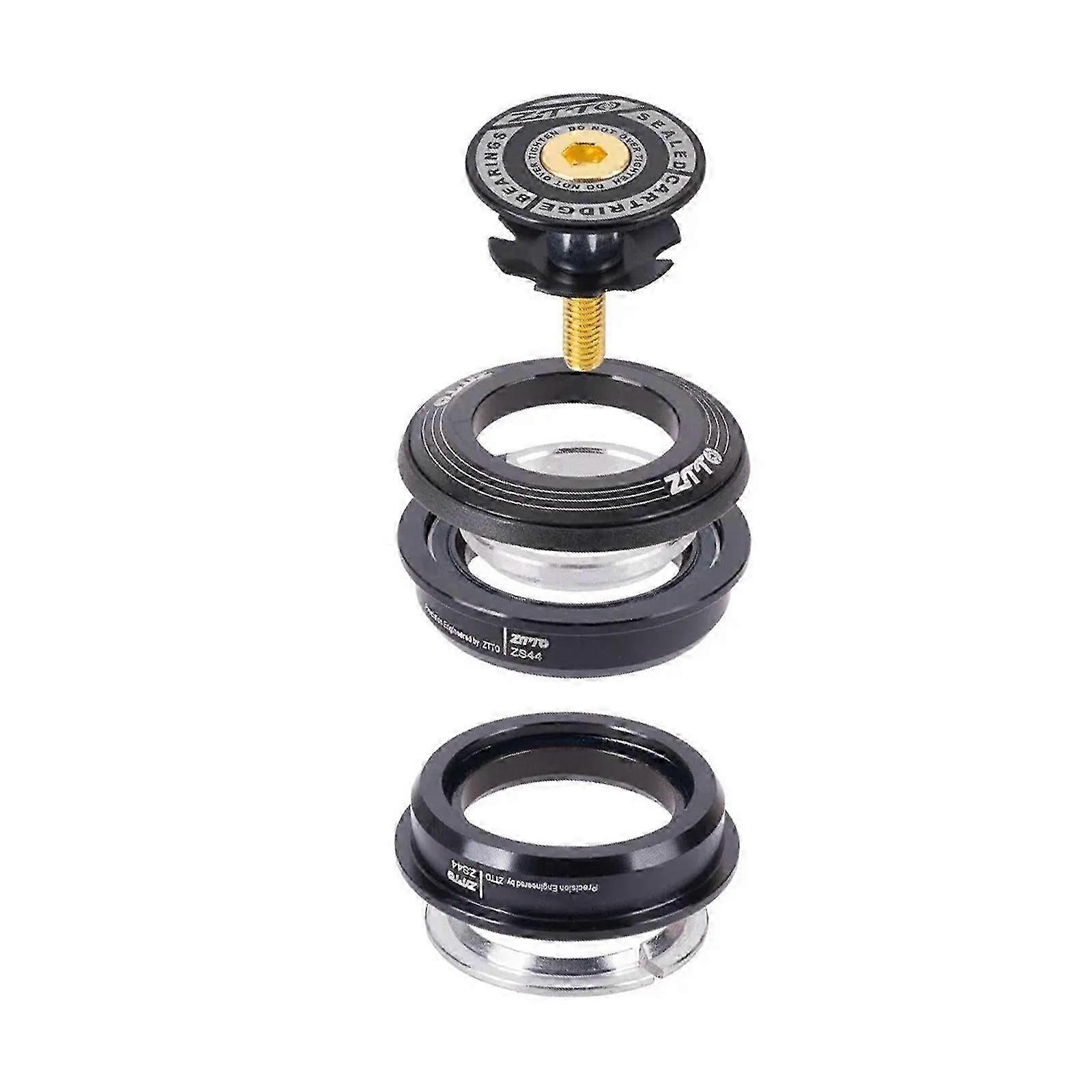 ヘッドセット1 1/8 "-1 1/2" 1.5テーパー28.6ストレートチューブバイクステアリングベアリング新しいA-4444S