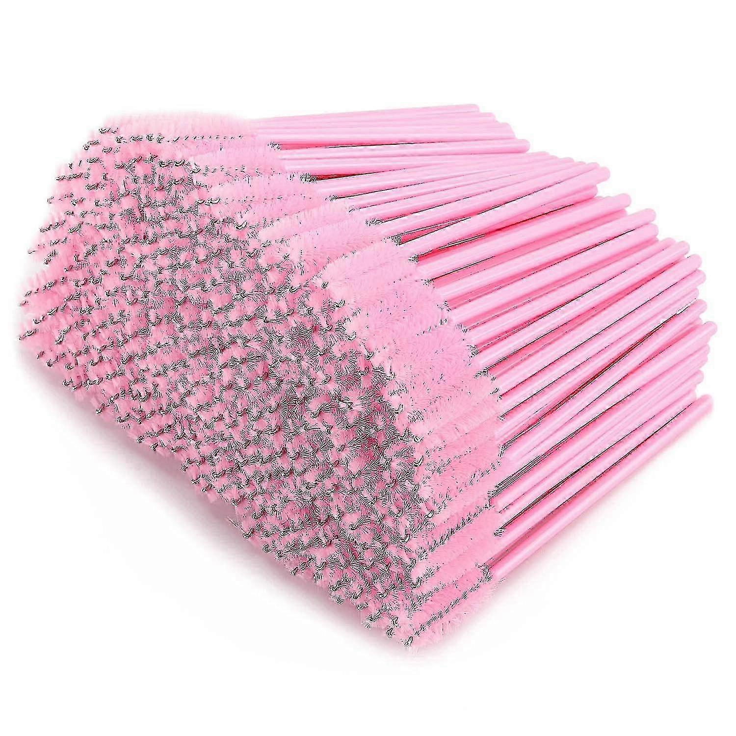 300 Pcs Disposable Mascara Wands, Crystal Spoolies Brush for Eyelash Enhancements