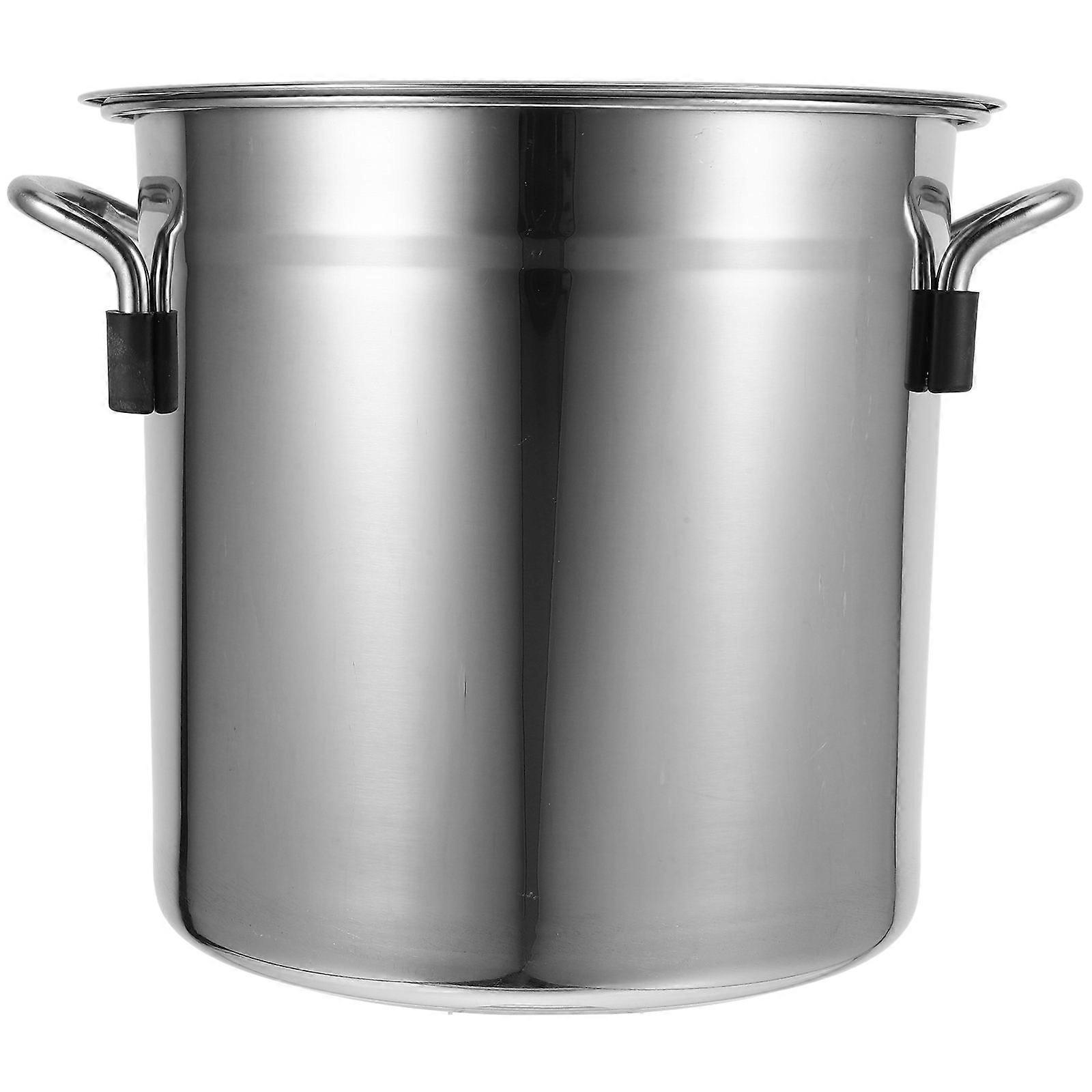 Stainless Steel Cookware Stockpot Multi-Functional Simmering Cooking Pot Commercial Use .5cm Exterior Diameter Braising Meats 1Pack
