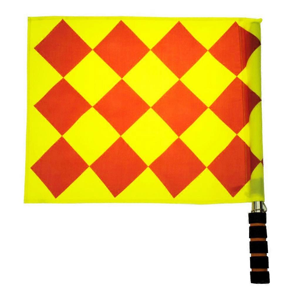 Line Judge Flags Football Referee Accessories Hand Signal Flag Assorted Color 46.00X35.00X1.00CM Oxford 2Pcs