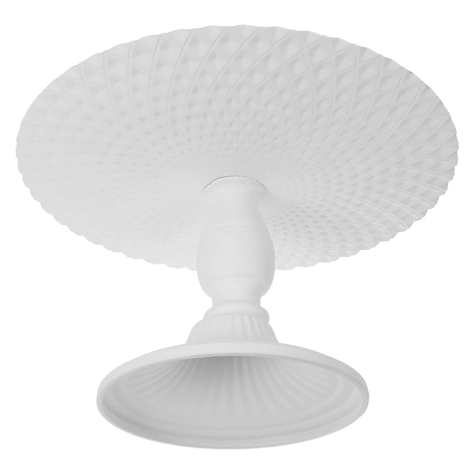 Iron Cake Stand Metal Footed Fruit Serving Tray Serving Plate