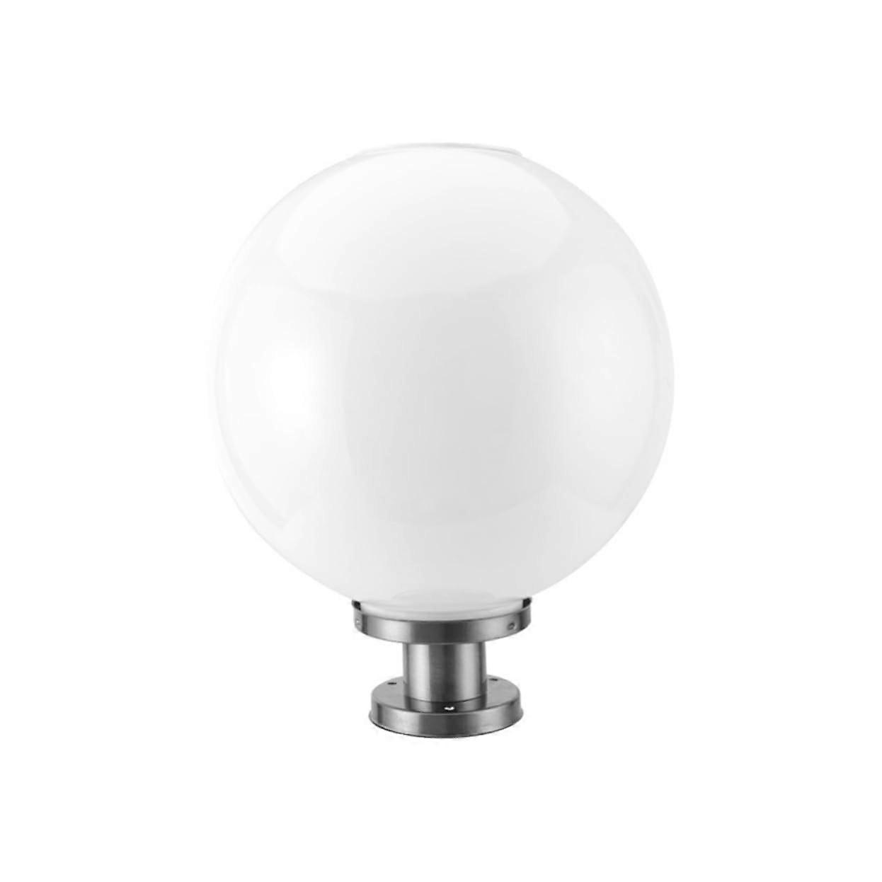 Solar Powered Garden Pillar Light, Energy Saving for Outdoor Use, Weather-Resistant, 12-Inch Height, Elegant Design