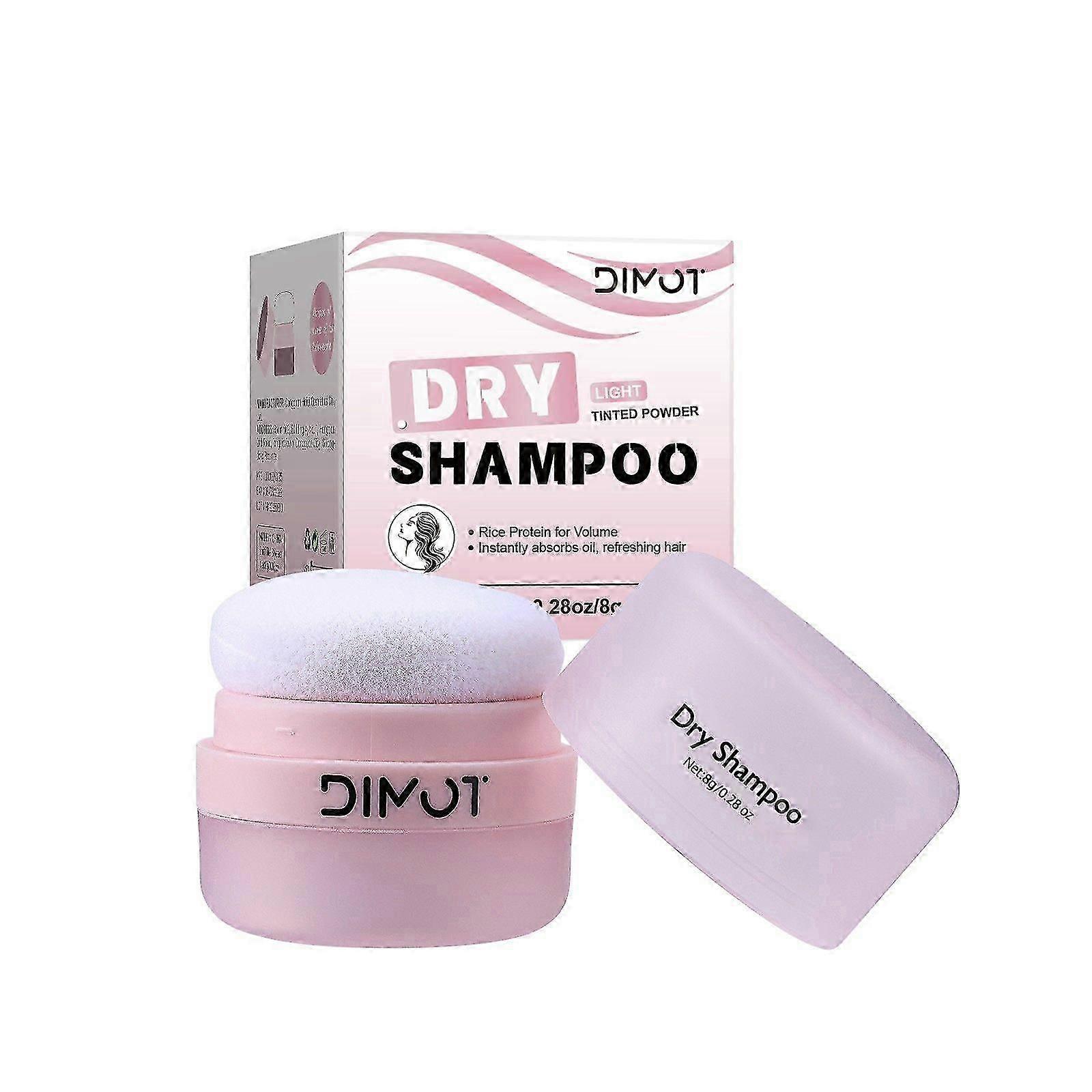 بودرة شامبو جافة مع بروتين الأرز للنساء والرجال - مكثف ، غير معطر ، بدون قالب أبيض ، غير سام ، غير بخاخ للشعر الدهني والخفيف ، عضوي ، بنسلفانيا