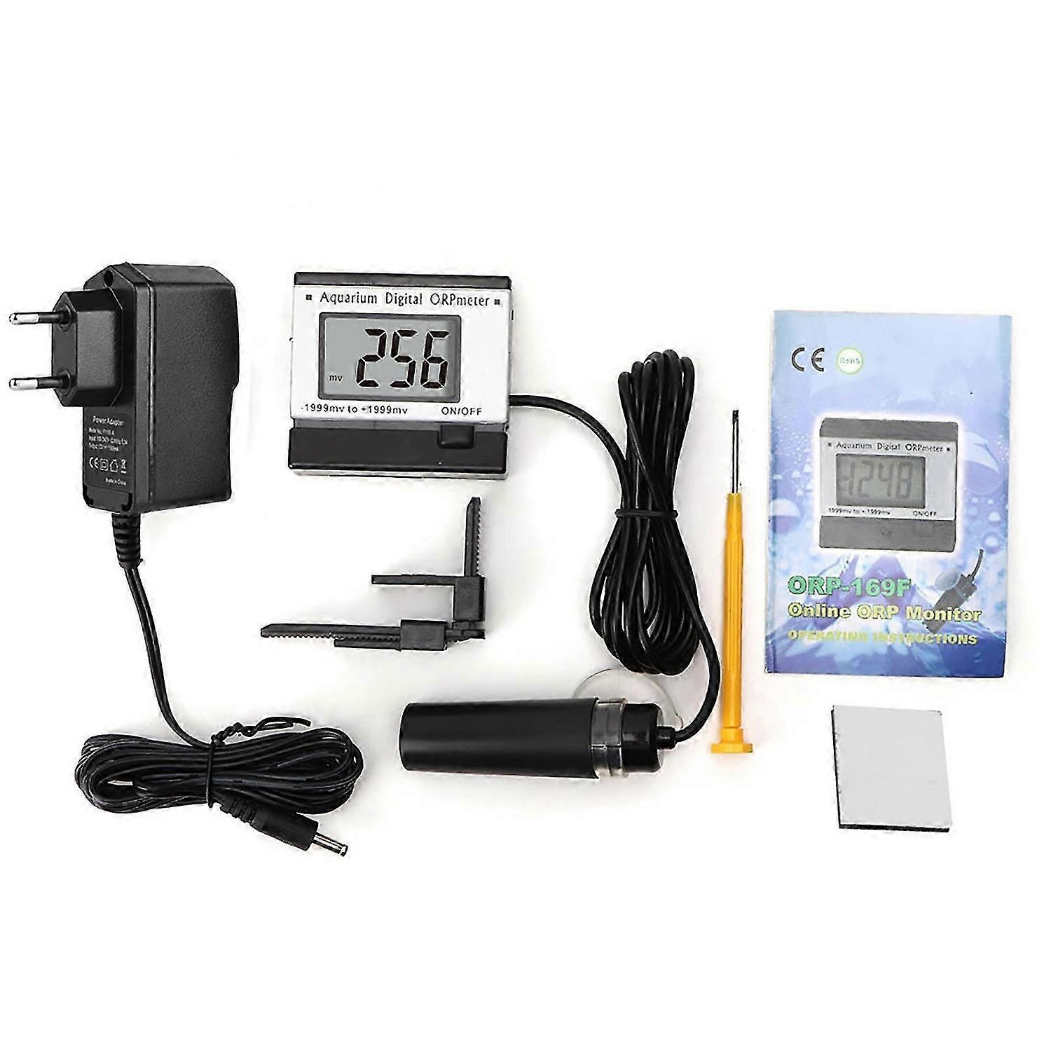 ORP-169F 4 Digital LCD Mini ORP Meter Monitoring Testing Equipment Water Quality Meter