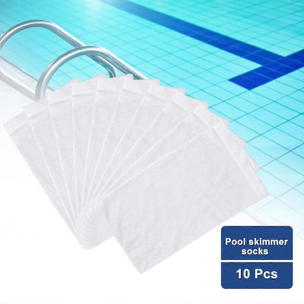 5pcs Swimming Pool Socks Household Filter Basket Trash Skimmer Cleaning Tools