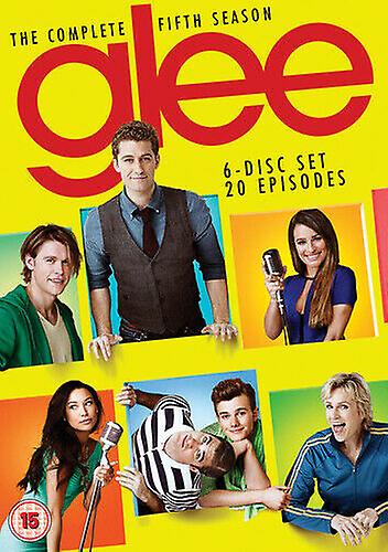 Glee The Complete Fifth Season DVD (2014) Chris Colfer cert 15 6 discs - Region 2