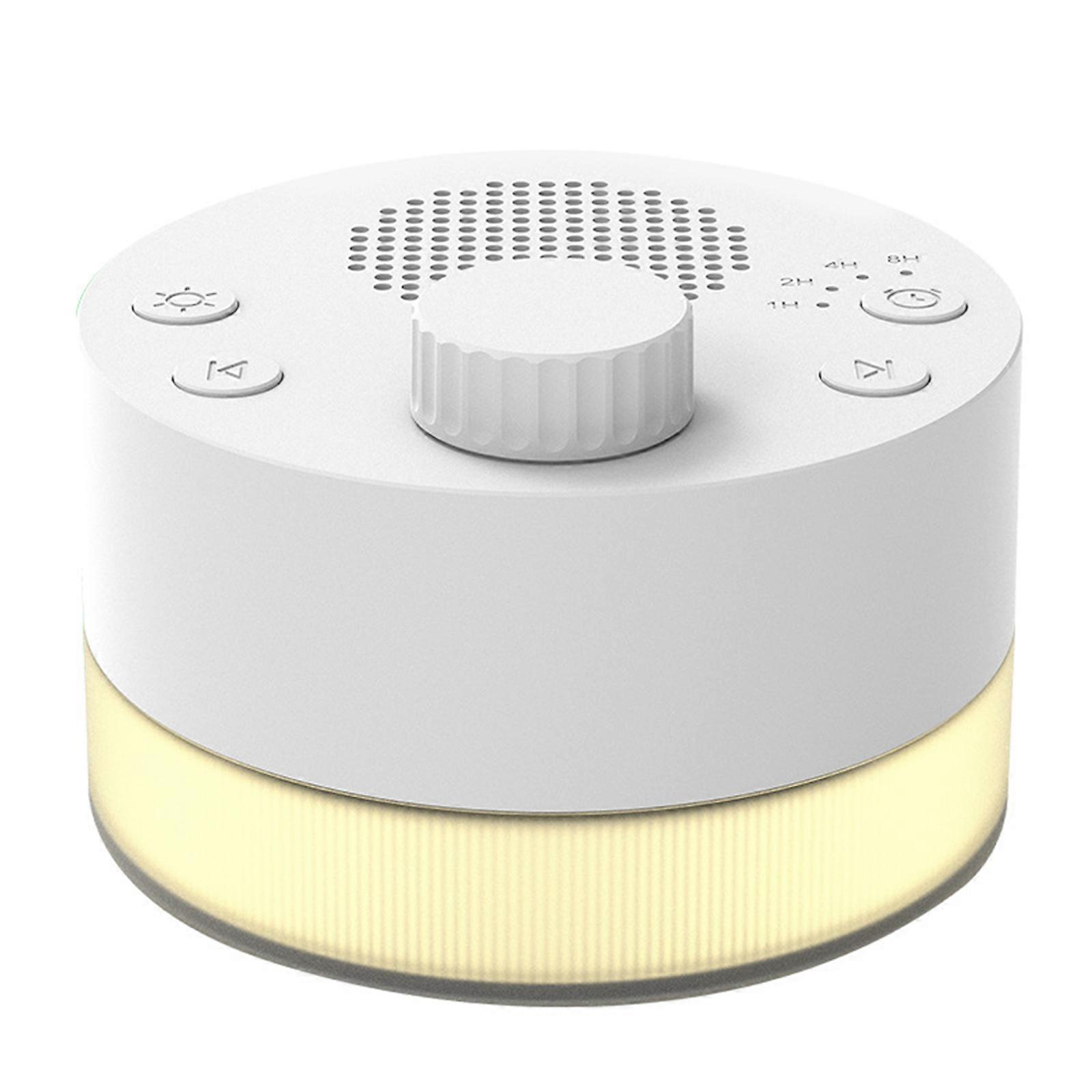 Baby Sleep Aid Machine With 24 Sounds Adjustment Warm Lighting 4 Timer Setting For Home and Travel