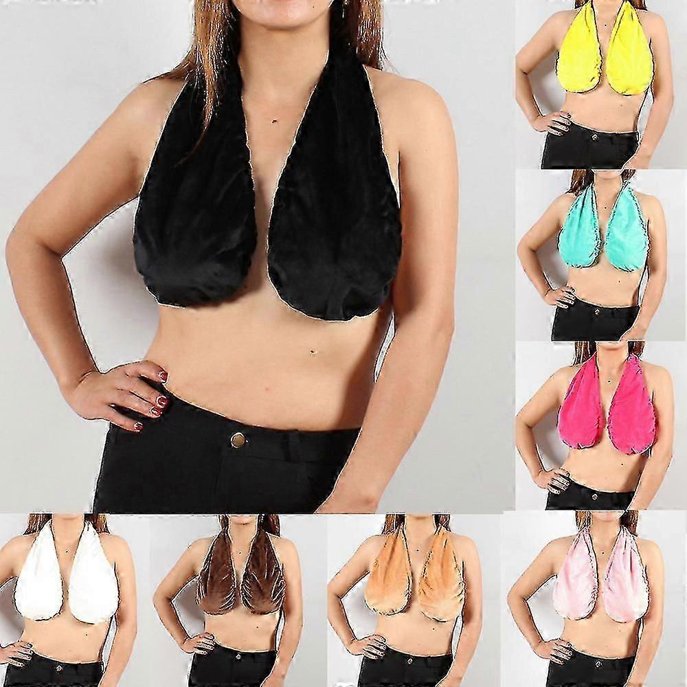 Pyyhe Rintaliivit Kylpyamme Riippuva kaula Kääritty Iso rintakehä Imetys Bralette Top Bandeau Topszz