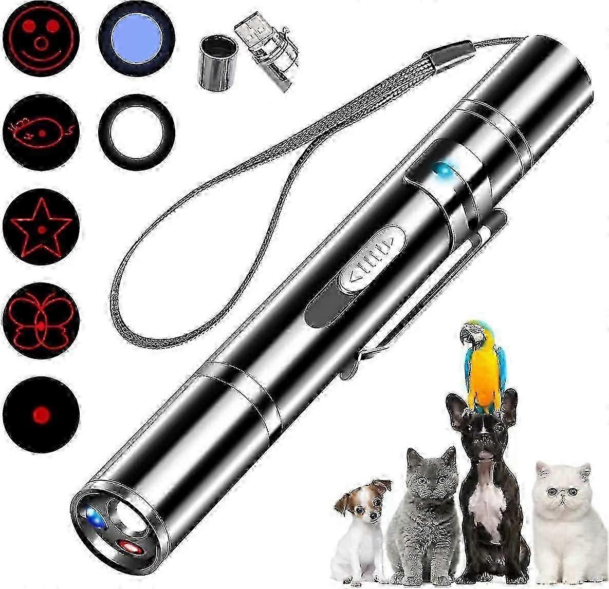 2025 Latest Model CAT pointer Toy, Dog laser pointer, 7 laser adjustable modes