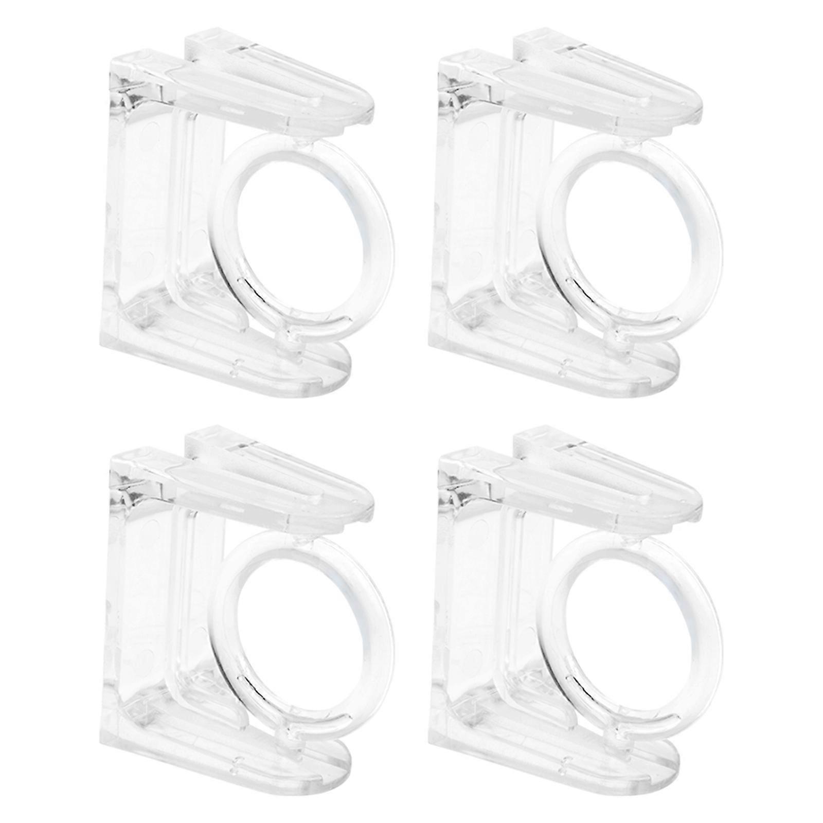 Multipurpose Rod Holders House Moving Stylish ABS Material 5.1X4CM