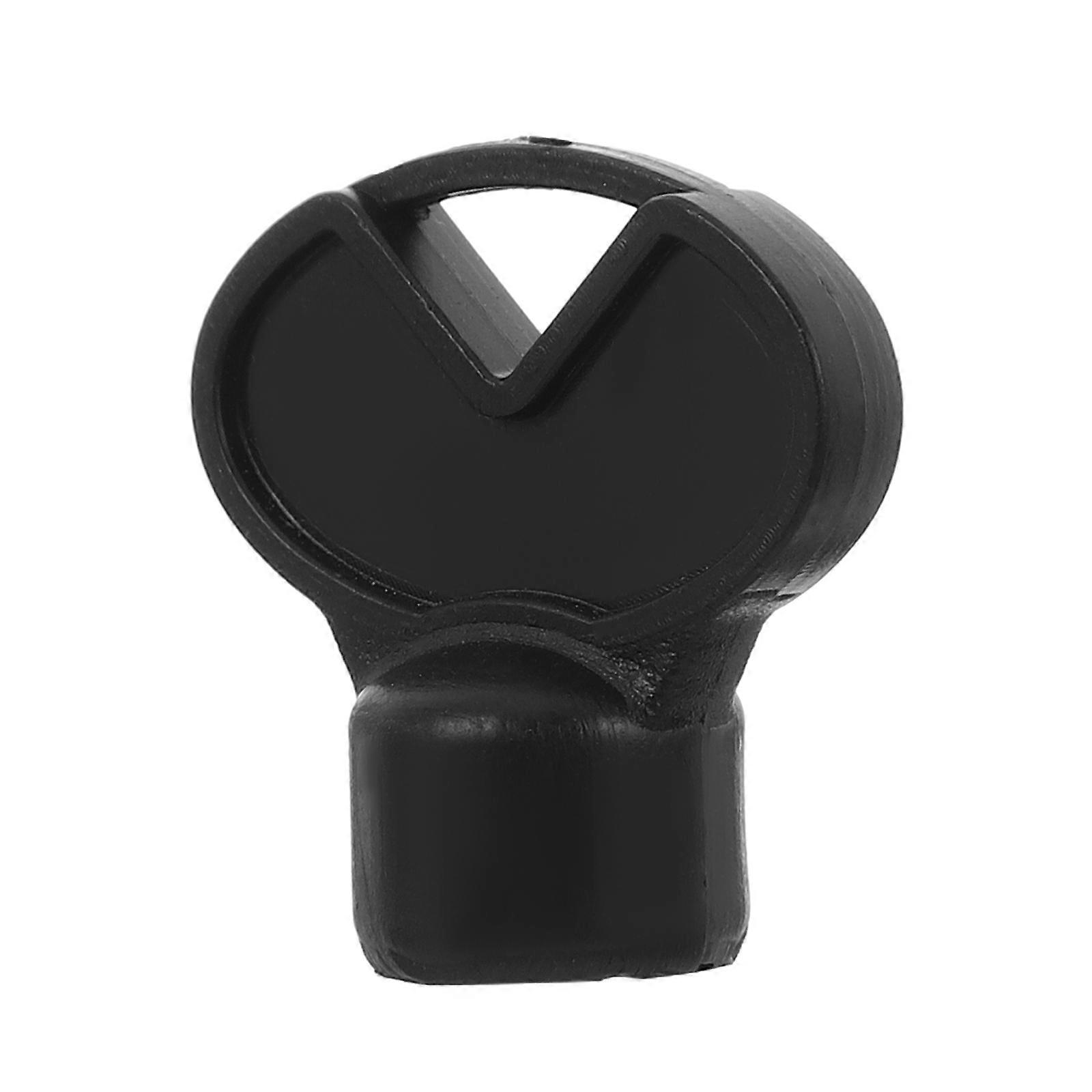 Toilet Tissue Paper Key Toilet Paper Dispenser Key Public Restroom Accessory Black Color 1Set