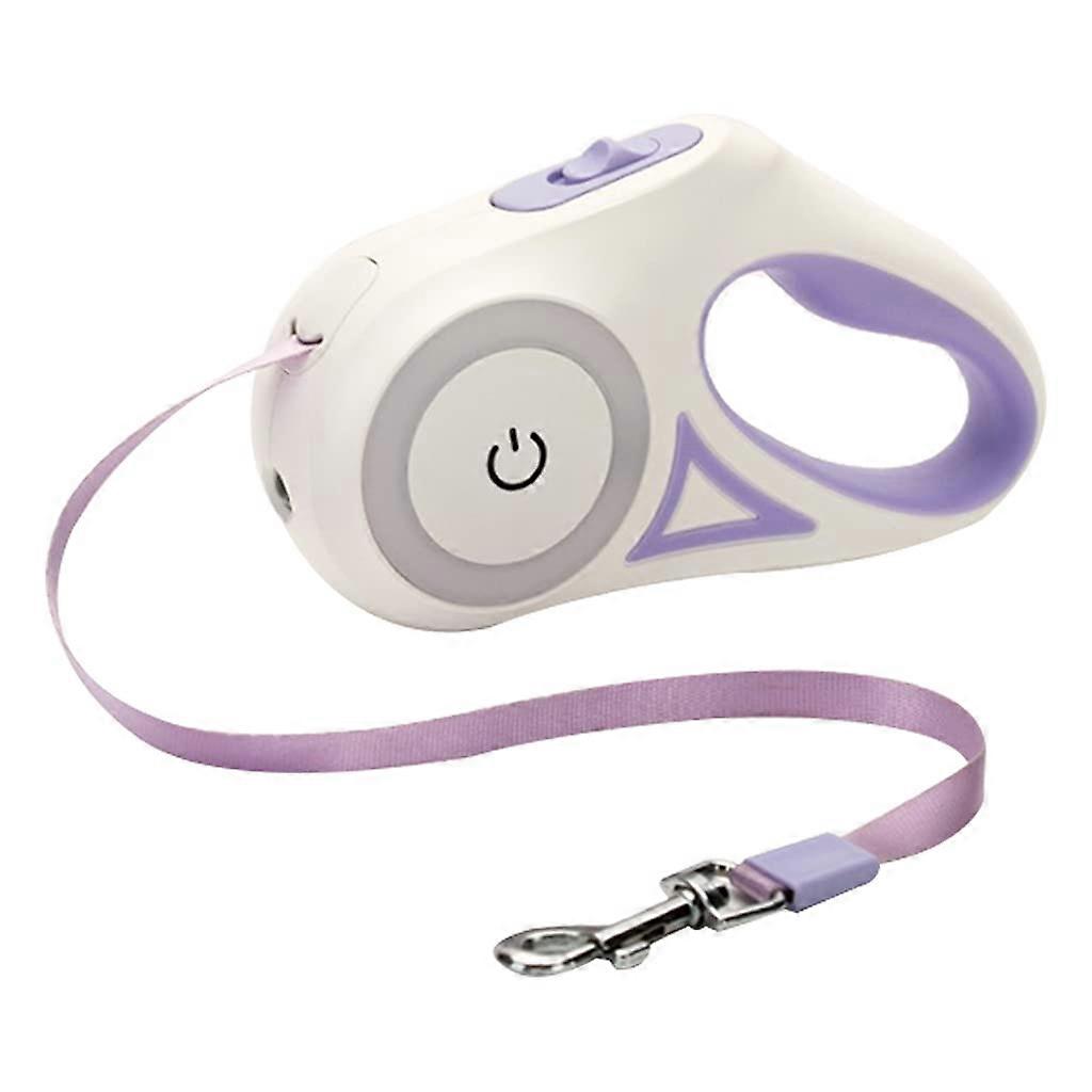 Retractable dog leash with LED flashlight, extendable leash, pet gift, functionality, pet leash, pull rope