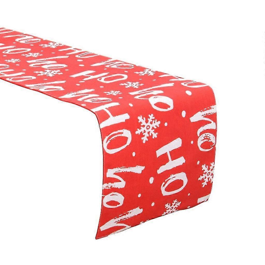 Christmas Table Runner 180 x 33 cm, Cupboard Dining Table Christmas Tablecloth Decoration