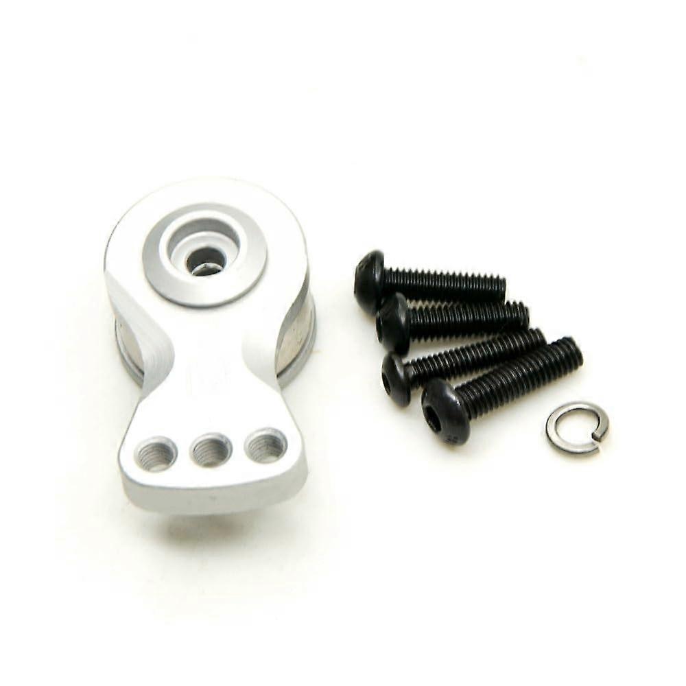 Alloy Aluminum 25T Adjustable Servo Arm for TRAXXAS TRX-4 Axial SCX10 1/10 RC Cars Model Boat Helicopter Upgrade M Silver