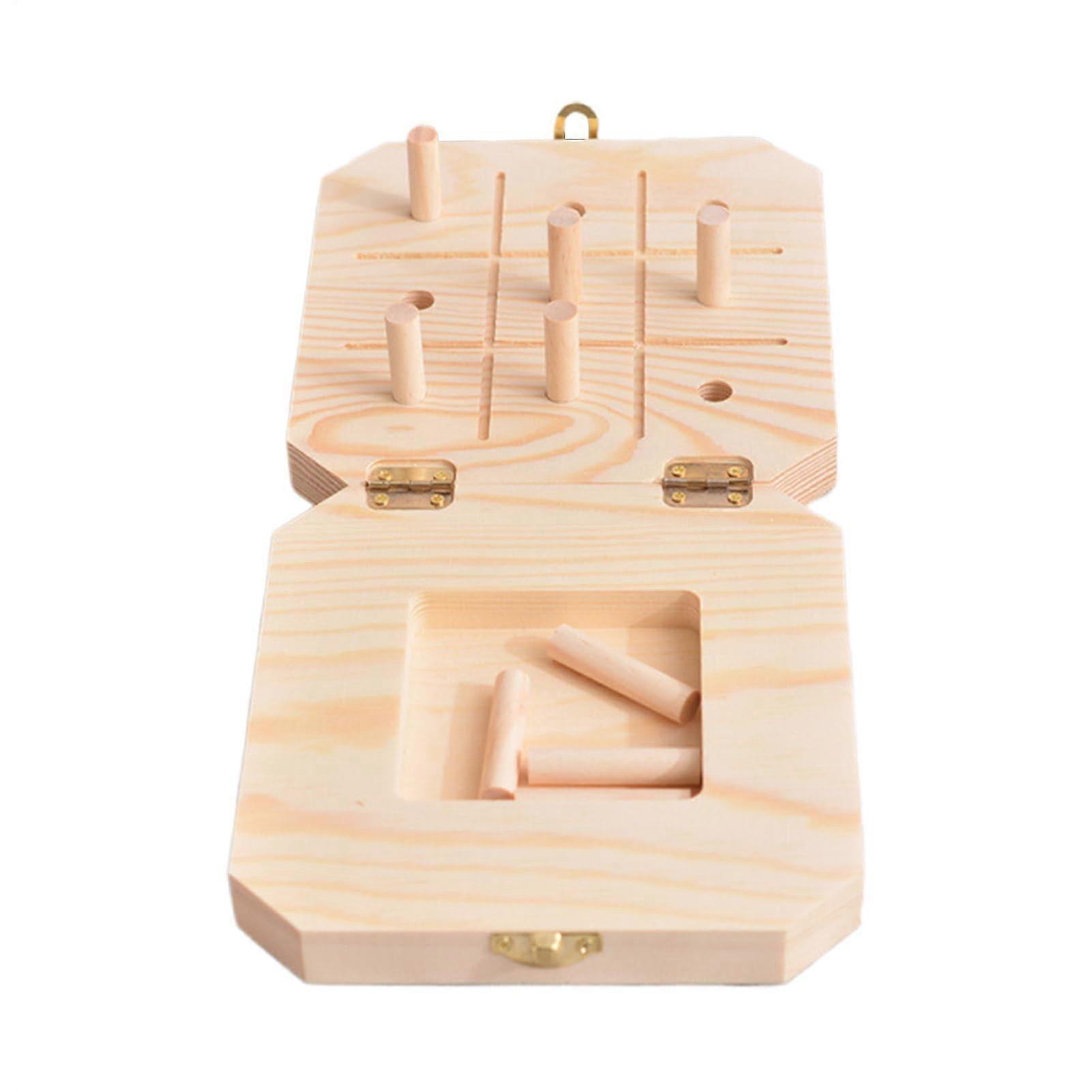 Pioli Game Manual Skills - Holz Groove Rehabilitation Tool for Fine Motor Skills Training in Adults and Children