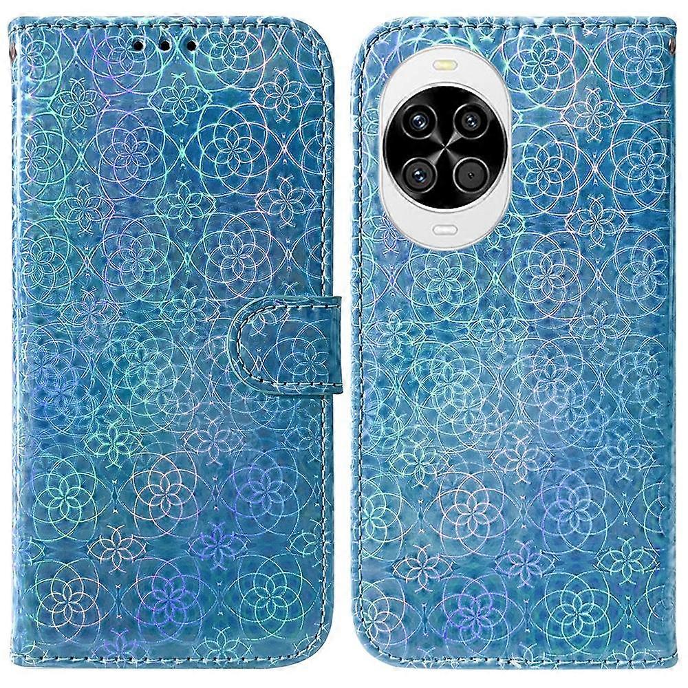 Colorful Magnetic Buckle Leather Phone Case