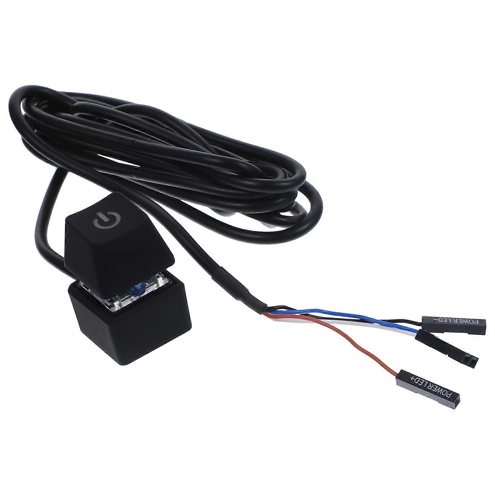 External Power Button Pc Power On Off Hotel Abs 1Pcs