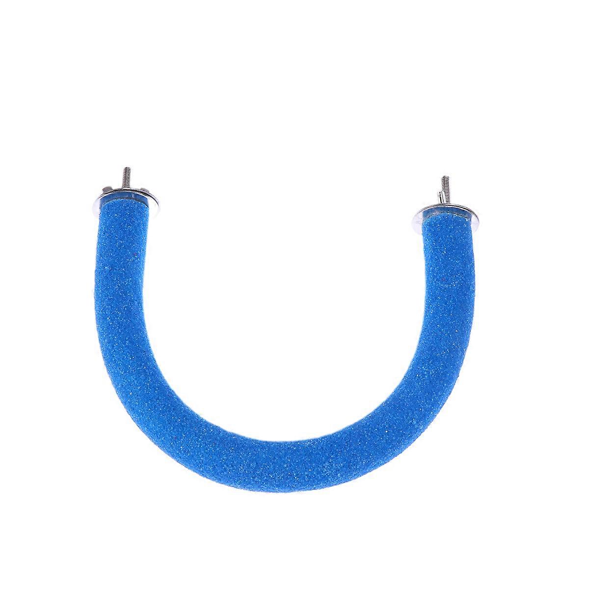 Blue Parrot Standing Platform for Small Birds Promotes Healthy Feet and Trims Nails Naturally Timber Toy